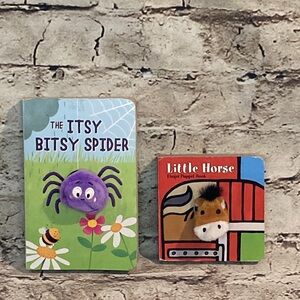 Interactive Finger Puppet Book Set for Kids